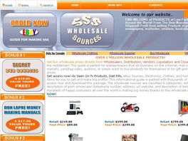 Go to: Make money Now and Fast! using DropShippers!