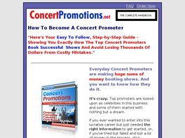 Go to: Concert Promotions: A Step By Step Guide.