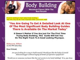 Go to: Body Building 912 - Body Building Secrets Reveal