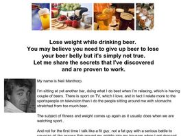 Go to: Drink Beer and Lose Weight - 75% commission on $14.95 sale