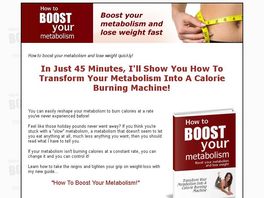 Go to: The Metabolism Rocket