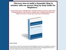 Go to: A Beginners Guide To Blogs.