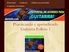 Go to: Practicando Guitarra.