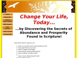 Go to: 5 Biblical Keys To Changing Your Life