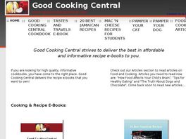 Go to: Good Cooking Central Cookbooks.