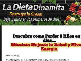 Go to: Dieta Dinamita - Pierde Peso En 30 Dias