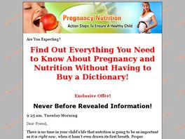 Go to: Pregnancy Nutrition.