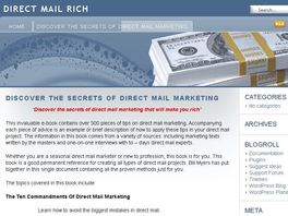 Go to: 301 Direct Mail Tips, Techniques and Secrets