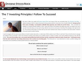 Go to: Dividend Stocks Rock