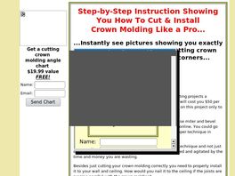 Go to: Cut & Install Crown Molding.