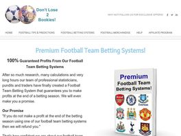 Go to: Football Team Betting Systems