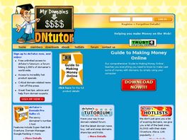 Go to: DNTutor.com - Earn Serious Cash With Domain-names.