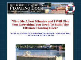 Go to: Floating Dock Plans. Lucrative Niche
