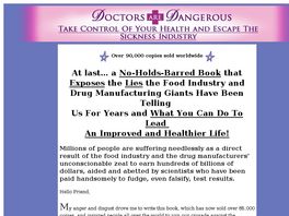 Go to: Take Control Of Your Health And Escape The Sickness Industry