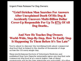 Go to: Dog Food Secrets.