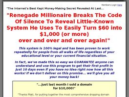 Go to: Domain Profiteer.