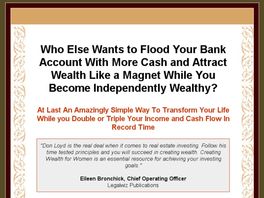 Go to: Creating Wealth For Women.