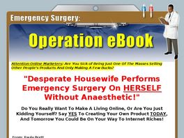 Go to: Paula Bretts Operation Ebook - Create Your Very Own Ebook Today!