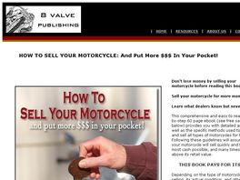 Go to: How To Sell Your Motorcycle And Put More Money In Your Pocket!