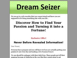 Go to: Dream Seizer.
