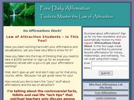 Go to: Why Affirmations Fail And The Building Blocks Of Great Affirmations