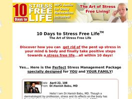 Go to: 10 Days To Stress Free Life!