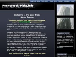 Go to: High Profit Daily Penny Stock Trade Alerts.