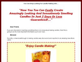 Go to: Start Making Candles Today!