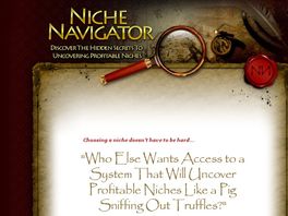 Go to: Niche Navigator.
