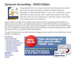 Go to: New! Dynacom Accounting Software - Soho.