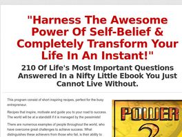 Go to: Power To Believe - Transform Your Life Now!