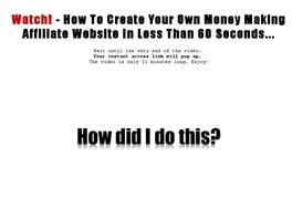 Go to: Easiest Affiliate Website