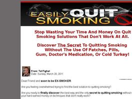 Go to: Quit Smoking- Recurring Commissions