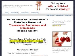 Go to: Get Your Wife Or Girlfriend To Become A Swinger - Ebook