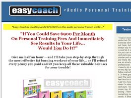 Go to: Easy Coach: Audio Personal Training.