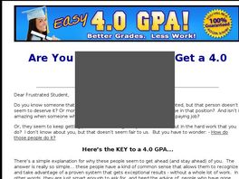 Go to: Easy 4.0 Gpa - Better Grades, Less Effort!