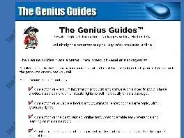 Go to: The Genius Guides.