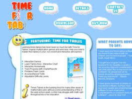 Go to: Time For Tables PC Games - Learn Multiplication Facts