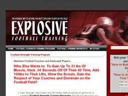 Go to: Explosive Football Training Manual