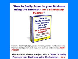 Go to: How To Easily Promote Your Business Using The Internet.