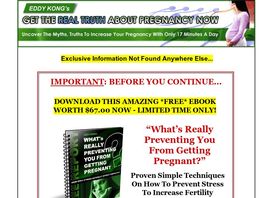 Go to: Increase Pregnancy Odds : Top Resource On CB For $28.50/sale!