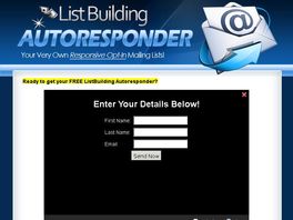 Go to: ListBuilding Autoresponders - Autoresponder for Building your list