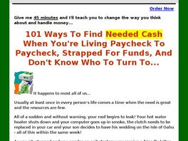 Go to: Generate Emergency Cash.