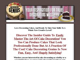 Go to: Cake Decorating Genius