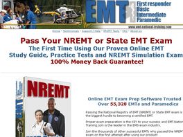 Go to: Emt & Paramedic Nremt Exam Preparation