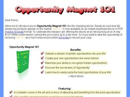 Go to: Opportunity Magnet 101
