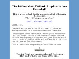 Go to: Bible Prophecies Through The Eyes Of An Aspie!