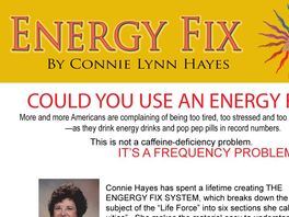 Go to: Energy Fix System - Way past the law of attraction!