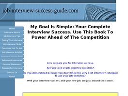 Go to: The Ultimate Interview Answers Guide E-Book.