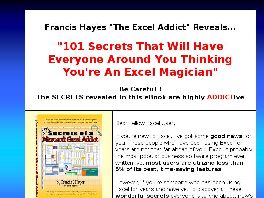 Go to: 101 Secrets Of A Microsoft Excel Addict